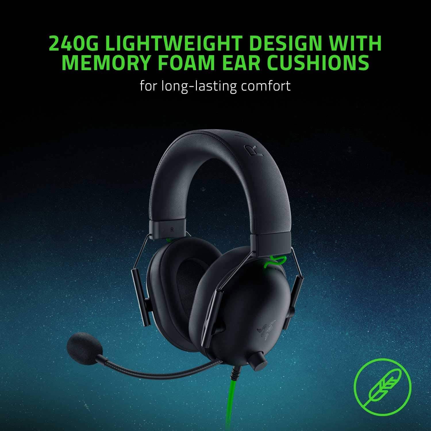 Razer BlackShark V2 X Gaming Headset (Triforce Titanium Drivers